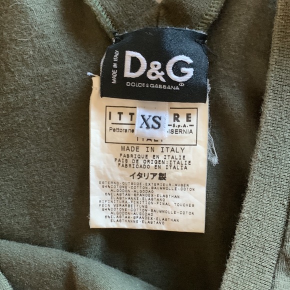 D&G Dolce & Gabbana tank top size XS 2000s - Picture 2 of 6